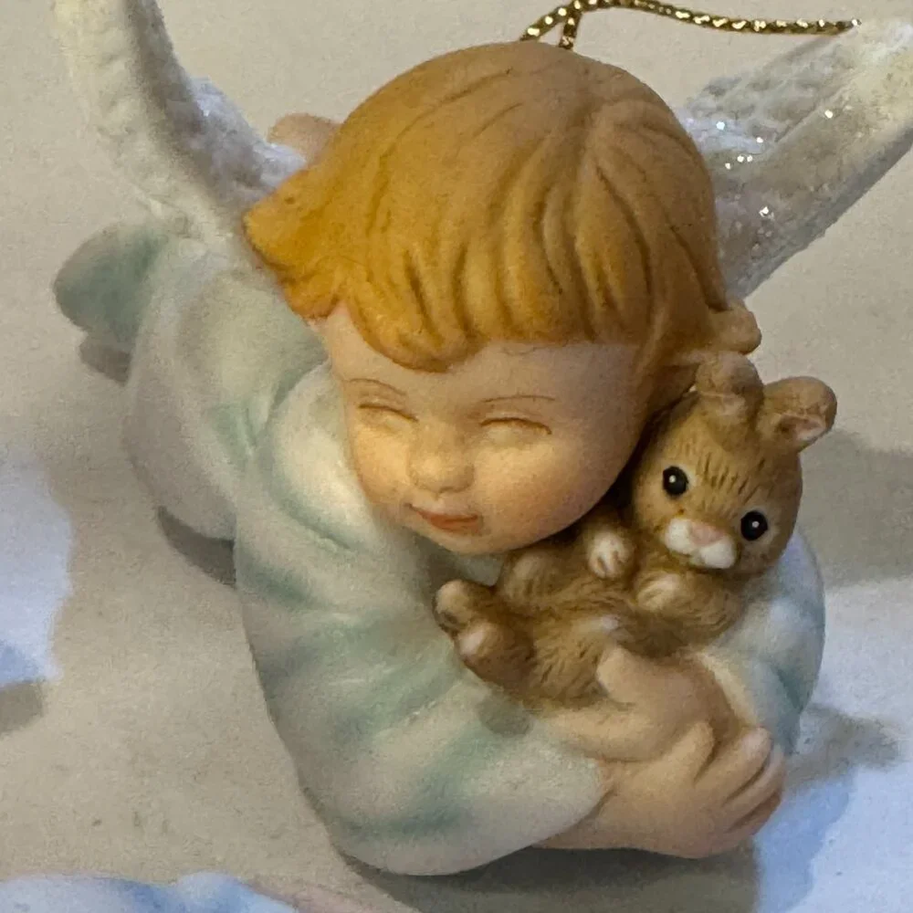 Ashton-Drake 1998 “Font of Love” Heaven’s Littlest Angels – Set of 3 Ornaments